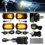Street-legal Atv/utv Turn Signal, 110D Horn Flow Led Blinkers & Lever Switch Kit. Fixed Price $112.95.