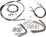 Burly Brand B30-1046 Black Vinyl Handlebar Cable/line Kit Ape Hangers. Fixed Price $242.31.