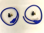 Taylor Sumax Blue 45 Degree End 8MM Spark Plug Wires Leads 76683 Pair Two. Fixed Price $35.10.