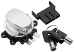 Tp Fatbob Style Chrome Ignition Switch Key Harley Softail Custom 96-10. Fixed Price $68.94.