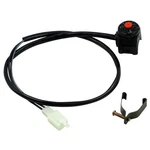7/8" Motorcycle Kill Switch Red Push Button Horn Starter For Dirt Bike ATV(22MM). Fixed Price $5.99.