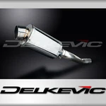 Yamaha TDM850 1991-2001 Delkevic Slip On 9" Oval Stainless Exhaust Muffler Kit. Fixed Price $229.99.
