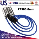 4 Pcs Silicone Spark Plug Wire 8MM 27588 For Vw Bora Jetta Beetle Golf Carbole. Fixed Price $19.59.