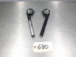 07-08 Kawasaki Ninja ZX6R ZX600P Oem Left Right Clip On Set. Fixed Price $40.00.