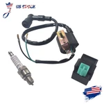 Ignition Coil Cdi Spark Plug For 50 90 110 125CC Taotao Sunl Coolster Roketa Atv. Fixed Price $11.79.
