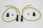 Sumax YEL1 With Black & Red Tracer 7MM Spark Plug Wire Set For Harley-davidson. Fixed Price $69.55.