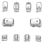 New Chrome Swich Cap Kit For Harley Davidson Touring With Radio And Cruise. Fixed Price $45.00.