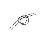 Motion Pro Throttle Cable Set Stock 03-0358. Fixed Price $24.71.