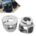 Pair Chrome Switch Housings Cover Fit For Harley Davidson Softail Fat Boy Flfb. Fixed Price $44.99.