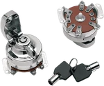 Drag Specialties Fits 6-POLE Ignition Switch Round Key 21-0202PAE-BC1. Fixed Price $81.27.