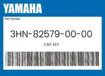 Yamaha Genuine Cap, Key 3HN-82579-00-00. Fixed Price $13.72.