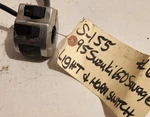 1986-1995 Suzuki Savage LS650 Left Handlebar Headlight Turn Signal Switches. Fixed Price $32.00.