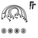 Advanced Silicone Spark Plug Wire Set With High Dielectric Insulation - 1 Count. Fixed Price $55.99.