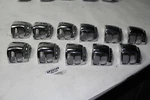 11 Chrome Harley Switch Housings Top Right Side 71564-96EX Dyna Flhr EP24169. Fixed Price $255.00.