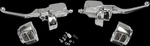 Drag Chrome Handlebar Control Kit Single Disc Harley Sportster 1200 96-03. Fixed Price $546.78.