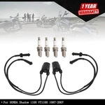 2PACK Ignition Coil & Spark Plug Cap Fit For Honda Shadow VT1100 1987-2007. Fixed Price $23.91.