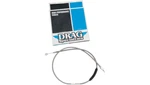 Drag Specialties Braided 62 11/16" Clutch Cable Fits 87-06 Harley Touring Flht. Fixed Price $100.65.