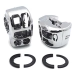 Switch Housing Cover Kit For 14-17 Harley Touring Aftermarket #71500185 Chrome. Fixed Price $44.04.