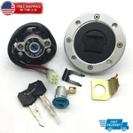 Ignition Switch Gas Cap Seat Lock Set Key For Suzuki GSXR600 GSXR750 1997-2003. Fixed Price $33.00.