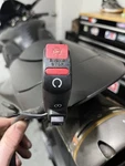 Fits 07-13 Honda CBR600RR Engine Start Stop Right Clip Button. Fixed Price $30.00.