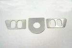 Ignition Switch Cover Set Chrome For Harley Davidson By V-twin 42-0166. Fixed Price $23.77.