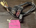 1976-1978 Kawasaki 100 175 Ignition On/off Switch Matching Key Seat Latch Oem. Fixed Price $174.50.