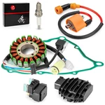 Stator & Relay Rectifier Ignition Coil Gasket Kit For Yamaha Bruin YFM250B. Fixed Price $53.99.