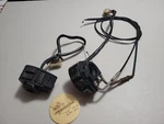 86-87 Harley Davidson Fxrt Flt Flht Handlebar Switch Housings Buttons Black Tour. Fixed Price $199.99.