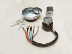 Honda CS90Z CL90ZK1 Steering Lock Set Ignition Switch Gas Fuel Tank Cap. Fixed Price $41.88.