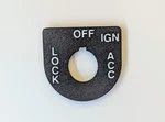 Harley Davidson Ignition Switch Plate 71662-03A Reproduction. (textured Finish). Fixed Price $19.99.