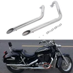 For Honda Shadow VT1100C2 VT1100C3 Shortshots Staggered Exhaust Pipe System. Fixed Price $232.75.