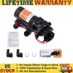 35PSI Water Pump Self Priming Diaphragm High Pressure Rv Automatic Switch DC12V. Fixed Price $32.59.