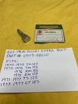 Nos Oem Suzuki Kicker Bolt TM125,TM100, TS125,GT185/RM100 (09119-08010) Ahrma. Fixed Price $15.99.