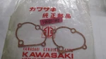 Kawasaki 11060-1593 (2) Breaker Cover Gaskets 14050-001. Fixed Price $10.44.