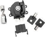 Drag Specialties Side Hinge Ignition Switch With Fork Lock - Gloss Black. Fixed Price $110.11.