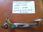 Suzuki 2002 2010 GZ250 Marauder Brake Pedal 43110-13FA0. Fixed Price $19.95.
