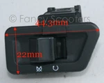 Taotao,jonway,vento,sunl,tank, 150CC 250CCSCOOTER Kill Switch Button (6 Pins). Fixed Price $5.95.
