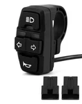 3-IN-1 Motorcycle Headlight Horn Turn Switch For 7/8 Handlebar E-bike Atv. Fixed Price $17.59.