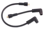 Accel 8.8 Custom Fit Spark Plug Wire Set - Black Motorcycle Street Bike 172072K. Fixed Price $54.05.