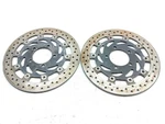 09-17 Triumph Thunderbird Lt 1700 Front Disc Brake Rotors. Fixed Price $160.78.