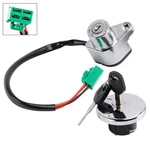 Ignition Key Switch Fuel Cap Lock Set For Suzuki Savage 650 Boulevard S40 86-19. Fixed Price $56.65.
