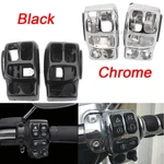 Handlebar Control Switch Housings Cover Kit For Harley Touring Road King 2014-UP. Fixed Price $49.95.