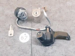 1972 Honda CL70 K3, Ignition Switch, Steering Lock & Helmet #35030-111-971. Fixed Price $125.00.
