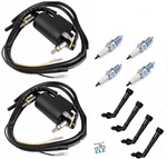Front Rear Ignition Coil For Yamaha Road Star Warrior XV17P XV1700P 2002-09. Fixed Price $59.99.