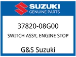 Suzuki Oem Part 37820-08G00 Switch Assy, Engine Stop. Fixed Price $58.54.