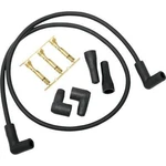 Compu-fire 8MM Spark Plug Kit Single 4-WIRE Black Harley 40200. Fixed Price $58.99.
