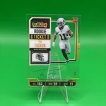 2023 Panini Contenders Tre Tucker Rookie Ticket Rc Clear Acetate Auto /10. Fixed Price $109.00.