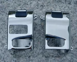 Yamaha Vstar V-star Xvs 650 Classic Silverado Chrome Switch Housing Covers. Fixed Price $19.95.