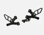 2007-2011 Ducati 848 Evo Oem Woodcraft Racing Rearsets, Black 05-0640. Fixed Price $370.48.