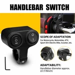 Dual 22MM Handle 7/8IN Bar Rocker Switch On/off High Low Light Waterproof. Fixed Price $10.94.